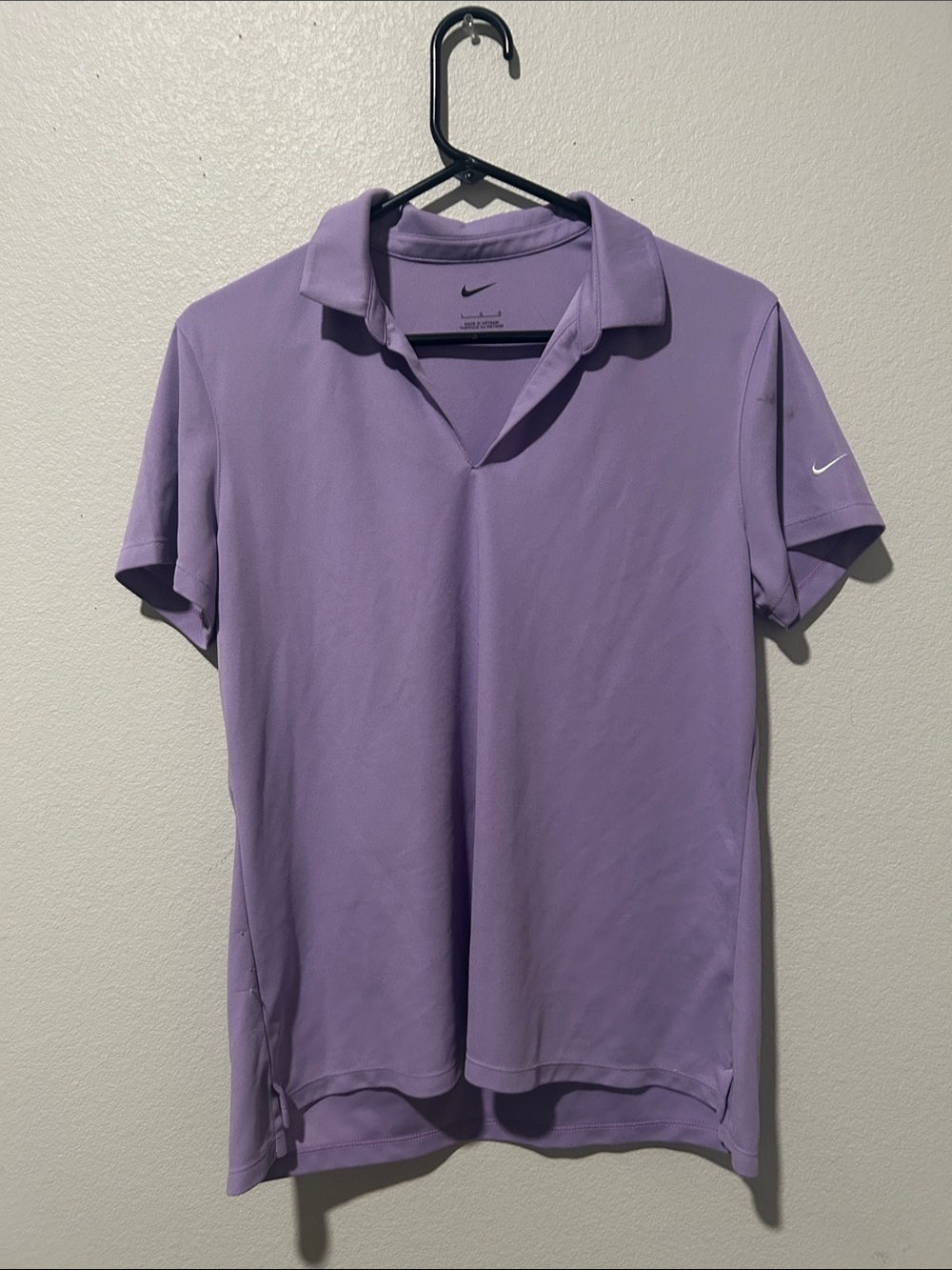 Nike Women’s Lavender Short-Sleeve Polo